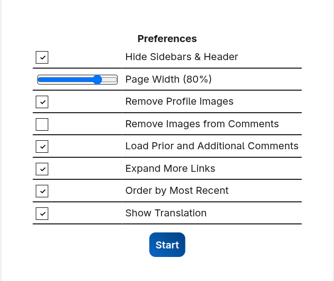LinkedIn Control Panel